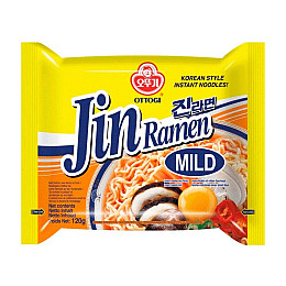 Лапша Рамен Джин Рамен средне острая Ottogi 120г (19274)