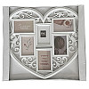 Мультирамка EVG INNO ZB-6-5358 Heart Collage 6 53х58х2.5 см Белый (6812246)