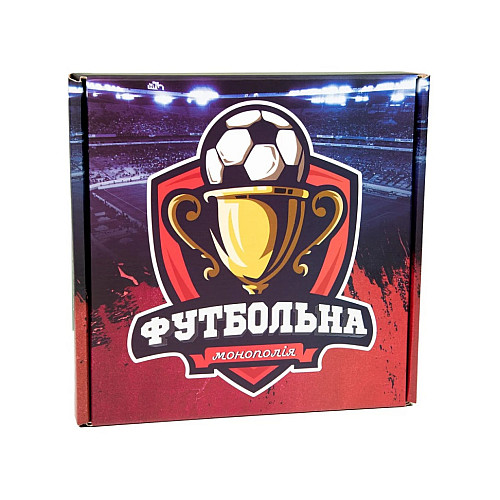 Настільна гра "Футбольна Монополія" Strateg 716 розважальна економічна