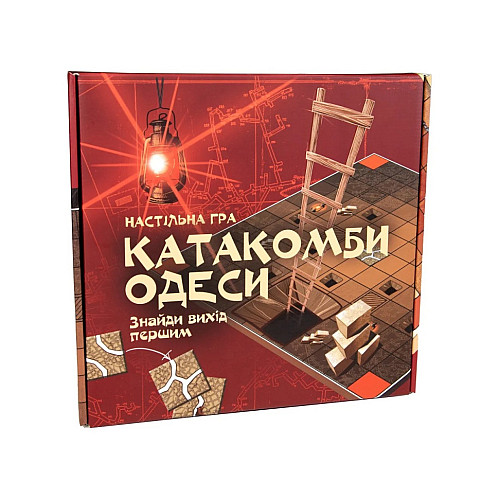Настільна гра "Катакомби Одеси" Strateg 30285 розважальна