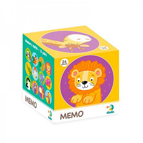 Настільна гра DoDo Мемо "Дикі Тварини" 300157