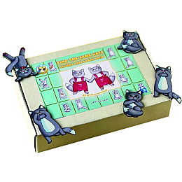 Настільна гра "Знайди однакових котів" Ubumblebees ПСД217 PSD217 на увагу