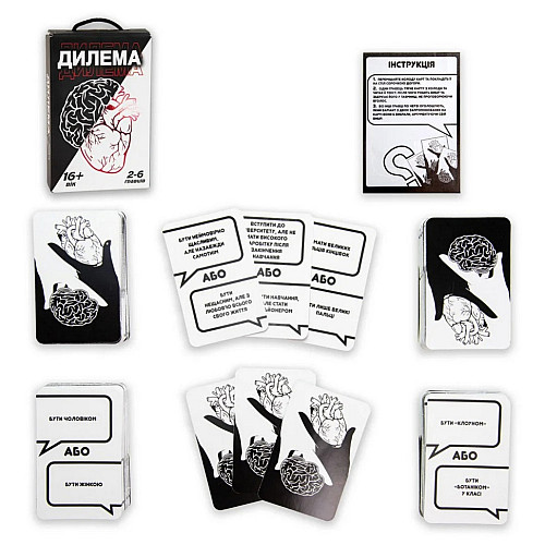 Настільна гра "Дилема" Strateg 30397