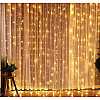 Гирлянда Штора No Brand 300х300см 400 LED Теплый белый (1502805561)