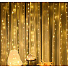 Гирлянда Штора No Brand 300х300см 400 LED Теплый белый (1502805561)