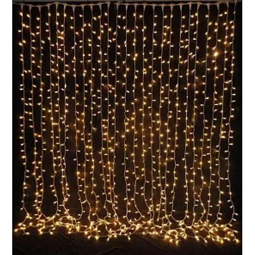 Гирлянда Штора No Brand 300х300см 400 LED Теплый белый (1502805561)