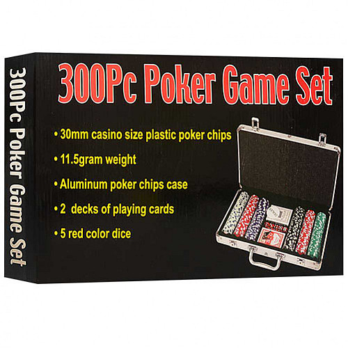 Настільна гра - покер Bambi D4 300 фішок