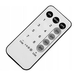 Светодиодная гирлянда нить Lampiki Капли росы 100 Led с USB и пультом ДУ 10 м Белая теплая