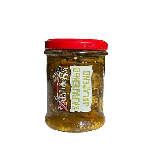 Перец халапеньо маринований ZaPalnichka 212 г (ZaPaHM212)