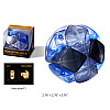 Головоломка MiDeer Neon Space Kongming Lock 3D-танграм Футбол Сине-чорний (MD2223)