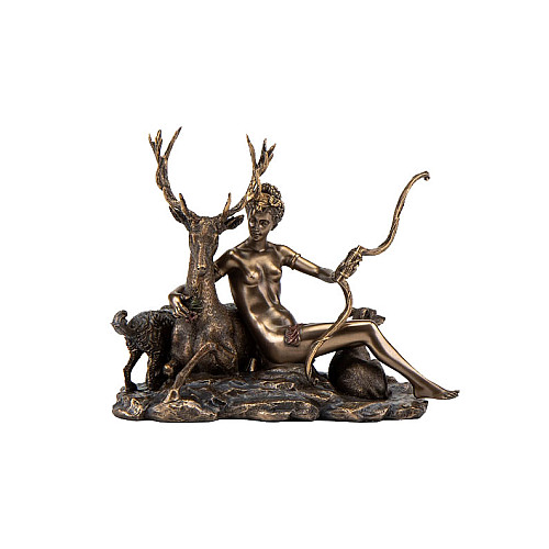 Декоративна фігурка 17см Diana з оленем Veronese