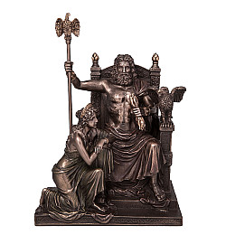 Декоративна фігурка 28см Зевс і Гера Веронезе