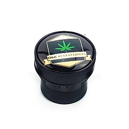 Гриндер для измельчения табака Changfeng D&K CANNABIS DK-5831-D4 50х42 мм Black (15718)