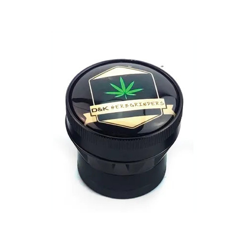 Гриндер для измельчения табака Changfeng D&K CANNABIS DK-5831-D4 50х42 мм Black (15718)