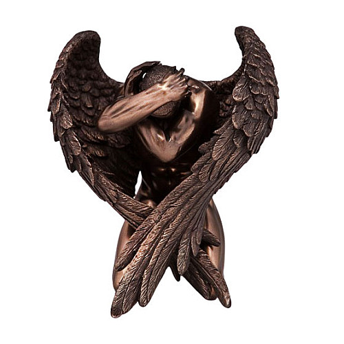 Фігурка інтер'єрна Angel 15 см Veronese Коричневий AL228510