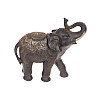 Фігурка інтер'єрна Elephant 22х9х21 см BonaDi Коричневий AL228517