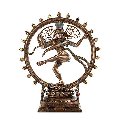 Cтатуэтка колекційна Shiva Veronese 26х22х7 см Коричневий AL229030