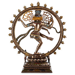 Cтатуэтка колекційна Shiva Veronese 26х22х7 см Коричневий AL229030