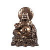 Cтатуэтка колекційна символ благополуччя та веселощів Hotei Veronese 13х9х8 см Коричневий AL229031