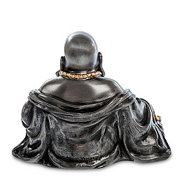 Cтатуэтка колекційна символ благополуччя та веселощів Хотей Veronese 9х11х7 см Сріблястий AL229033