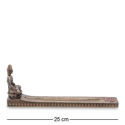 Статуэтка-підставка для благовоній Богиня милосердя Guanyin 25х9,5х4 см Veronese AL229034