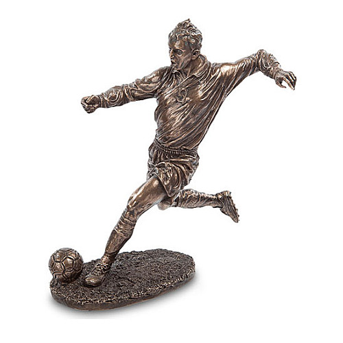 Cтатуэтка колекційна Футболіст Veronese 8,5x17,5x21 см Коричневий AL229040