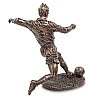 Cтатуэтка колекційна Футболіст Veronese 8,5x17,5x21 см Коричневий AL229040