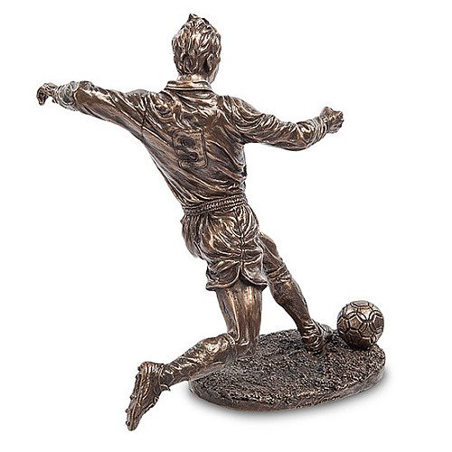 Cтатуэтка колекційна Футболіст Veronese 8,5x17,5x21 см Коричневий AL229040