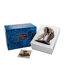 Cтатуэтка колекційна Фігура Дівчини 17х12х8 см Veronese Коричневий AL229045