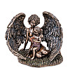 Cтатуэтка колекційна Ангел-Охоронець 11х14 см Veronese AL229051