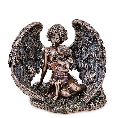 Cтатуэтка колекційна Ангел-Охоронець 11х14 см Veronese AL229051