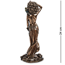 Cтатуэтка колекційна Богиня краси Oshun 24х9х6 см Veronese Коричневий AL229057