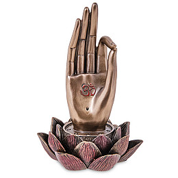 Cтатуэтка колекційна Vitarka мудра - жест передачі мудрості 16х11х11 см Veronese Коричневий AL229062