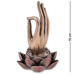 Cтатуэтка колекційна Vitarka мудра - жест передачі мудрості 16х11х11 см Veronese Коричневий AL229062