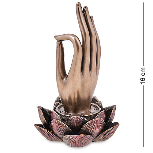 Cтатуэтка колекційна Vitarka мудра - жест передачі мудрості 16х11х11 см Veronese Коричневий AL229062