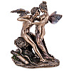 Cтатуэтка колекційна символ любові Амур і Психея 17х13 см Veronese Коричневий AL229065