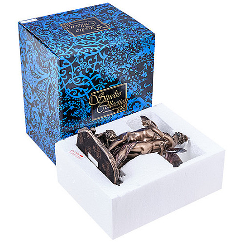 Cтатуэтка колекційна символ любові Амур і Психея 17х13 см Veronese Коричневий AL229065