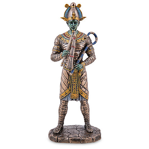 Cтатуэтка колекційна Osiris давньоєгипетський Бог відродження 26,5 см Veronese Різнокольоровий AL229070