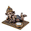 Cтатуэтка колекційна Ганеш - Бог мудрості та благополуччя 17х12 см Veronese Коричневий AL229073