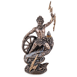 Cтатуэтка колекційна Taranis Бог грому 27х11х9 см Veronese Коричневий AL229075