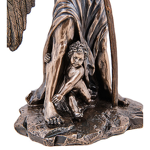 Cтатуэтка колекційна Kronos Бог урожаю та землеробства 27х12 см Veronese Коричневий AL229076