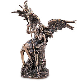 Cтатуэтка колекційна Girl Angel Fantasy Veronese 29х26,5 см Коричневий AL229080