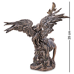 Cтатуэтка колекційна Girl Angel Fantasy Veronese 29х26,5 см Коричневий AL229080