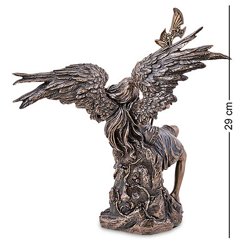 Cтатуэтка колекційна Girl Angel Fantasy Veronese 29х26,5 см Коричневий AL229080
