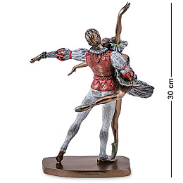 Cтатуэтка колекційна Ballet 30x21.5 см Veronese Різнокольорова AL229087