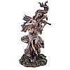 Cтатуэтка колекційна Фея Лісова Veronese 23х12х13 см Різнокольорова AL229088
