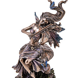 Cтатуэтка колекційна Фея Лісова Veronese 23х12х13 см Різнокольорова AL229088