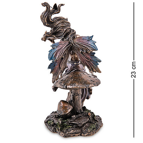 Cтатуэтка колекційна Фея Лісова Veronese 23х12х13 см Різнокольорова AL229088