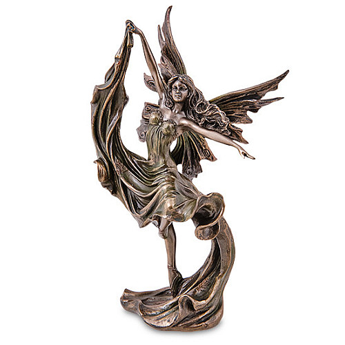 Cтатуэтка колекційна Фея в танці Veronese 19х10х7 см Коричневий AL229089