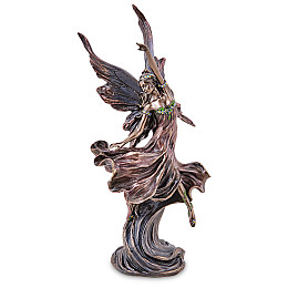 Cтатуэтка колекційна Фея Танцююча Veronese 23х10,5 см Коричневий AL229090